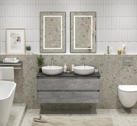 Тумба под раковину BelBagno Kraft 120 KRAFT-1200-2C-SO-2-CG